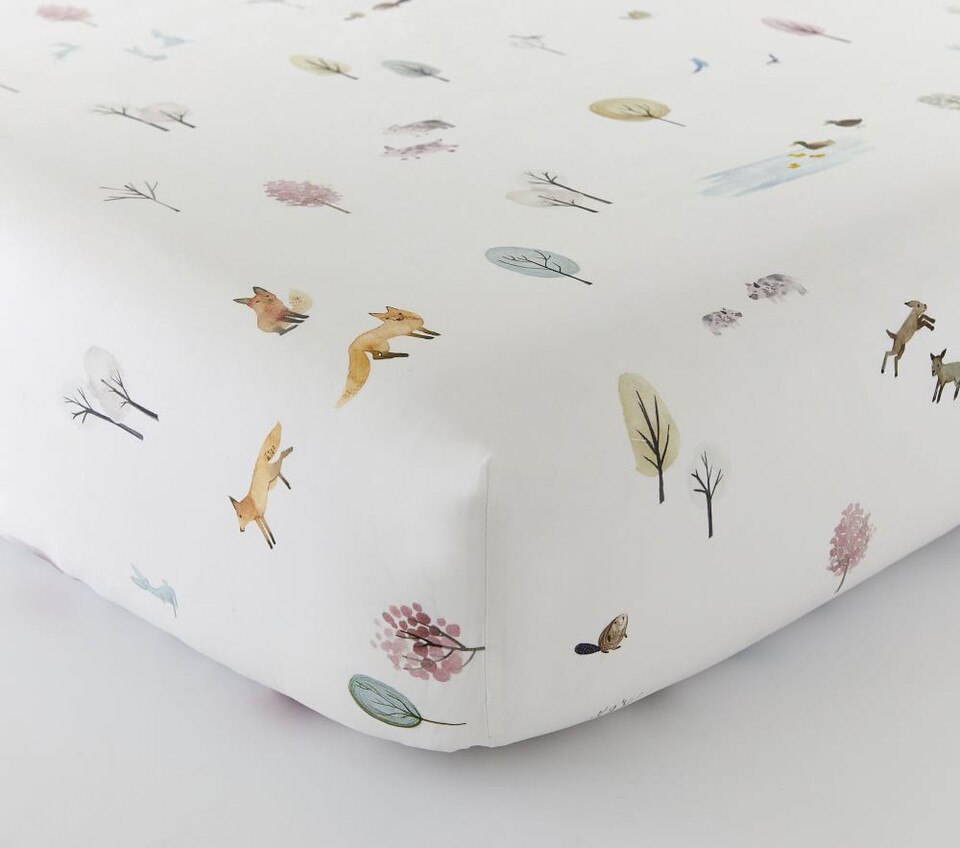Dakota Cot Fitted Sheet Pottery Barn Kids Australia